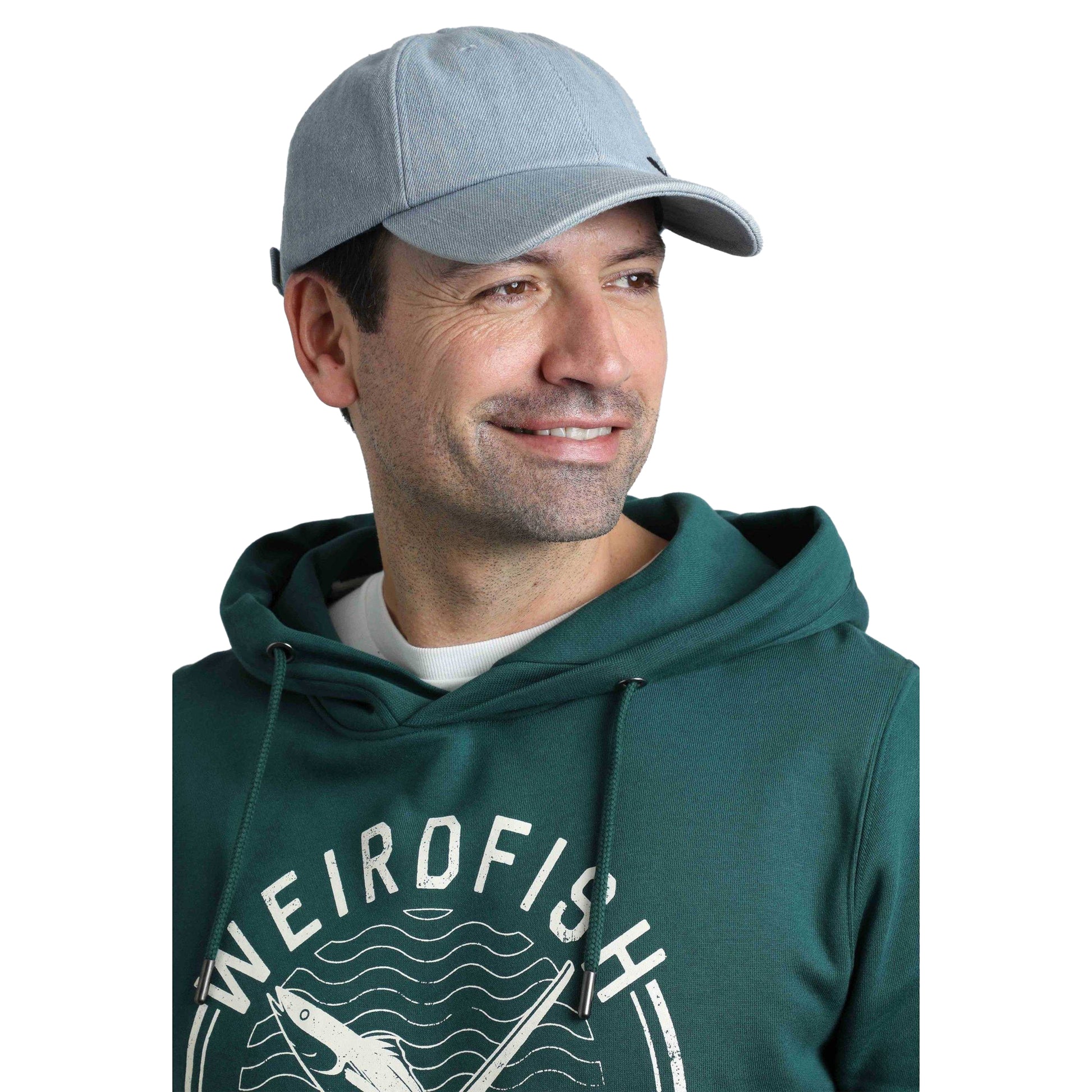 Denim - Side - Weird Fish Falmouth Twill Denim Baseball Cap