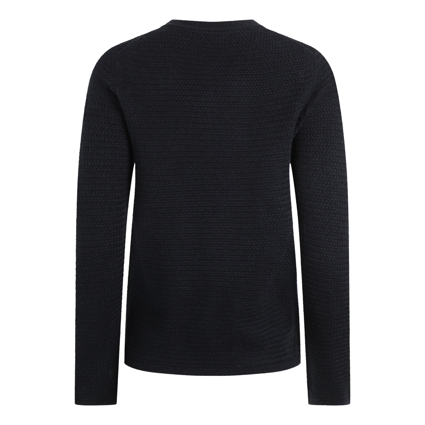 Navy - Back - Weird Fish Womens-Ladies Hayley Knitted Cardigan