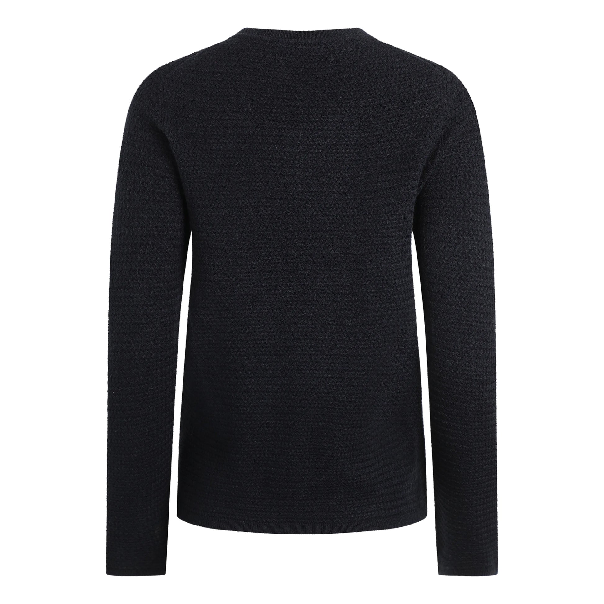 Navy - Back - Weird Fish Womens-Ladies Hayley Knitted Cardigan