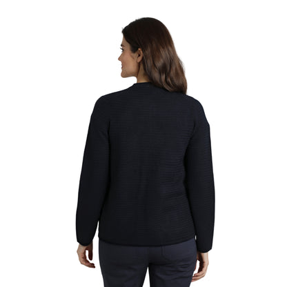 Navy - Lifestyle - Weird Fish Womens-Ladies Hayley Knitted Cardigan