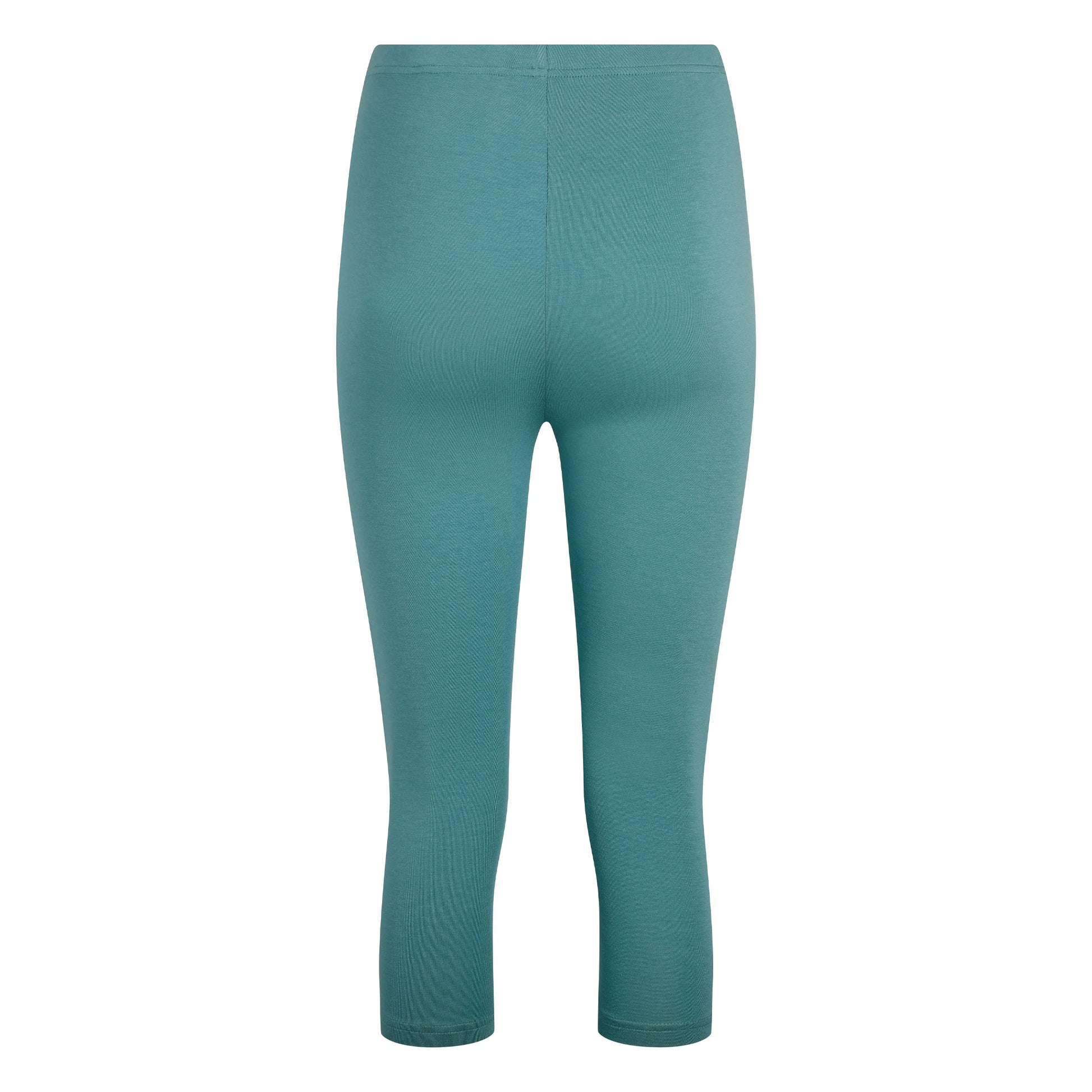 Mineral Blue - Back - Weird Fish Womens-Ladies Blondie Cropped Leggings