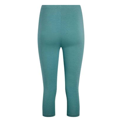 Mineral Blue - Back - Weird Fish Womens-Ladies Blondie Cropped Leggings