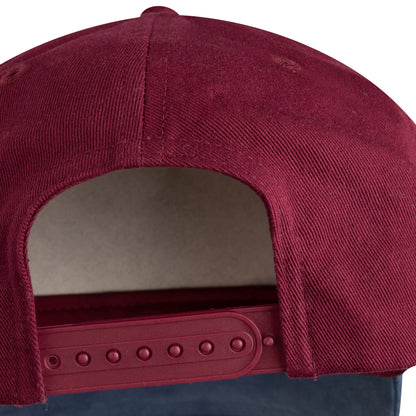 Navy - Pack Shot - Weird Fish Haywood Colour Block Baseball Cap