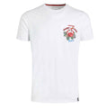 White - Front - Weird Fish Mens Crabby Shack Back Print T-Shirt