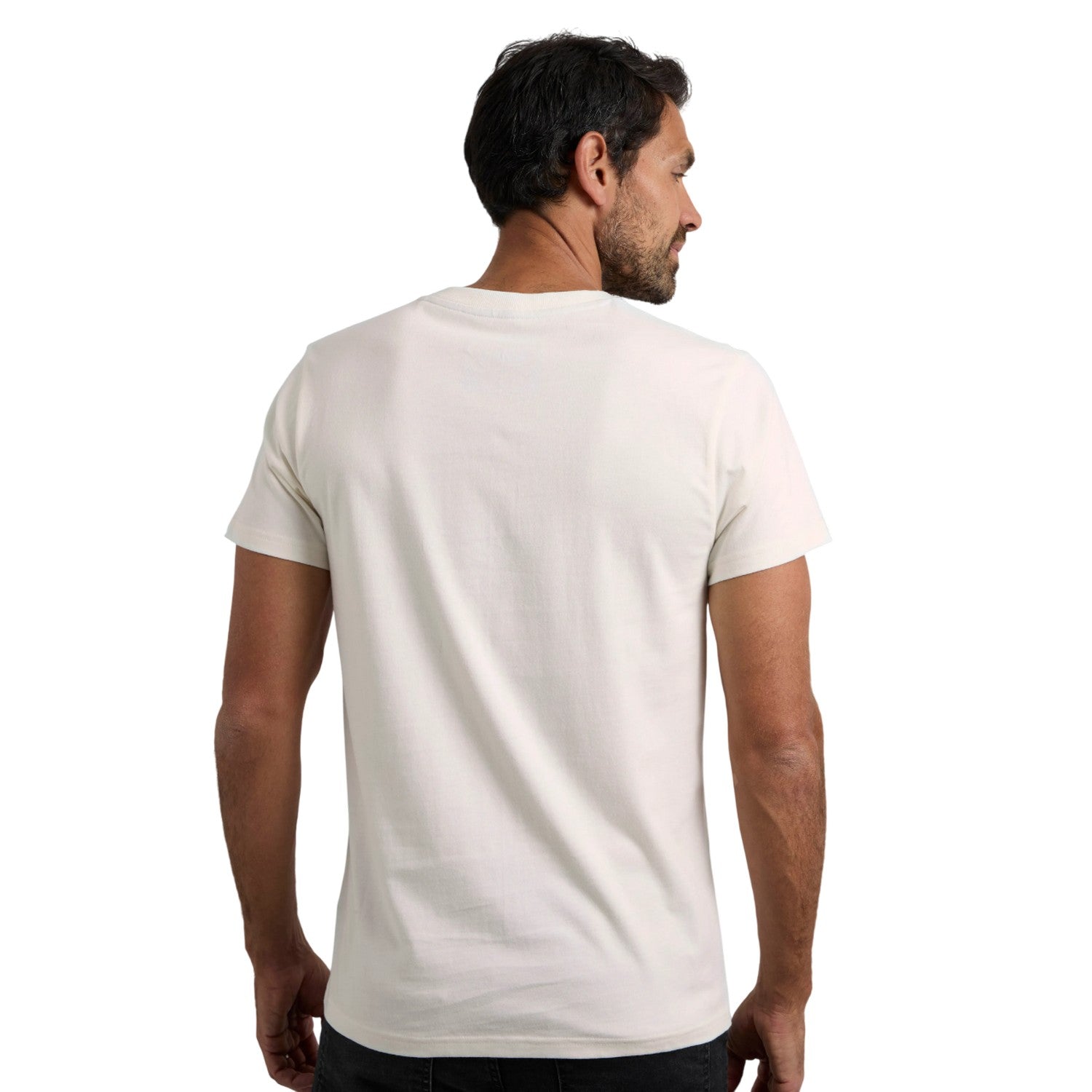 White - Pack Shot - Weird Fish Mens Hudson Printed Branded T-Shirt