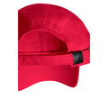 Retro Red - Back - Weird Fish Bude Logo Twill Baseball Cap