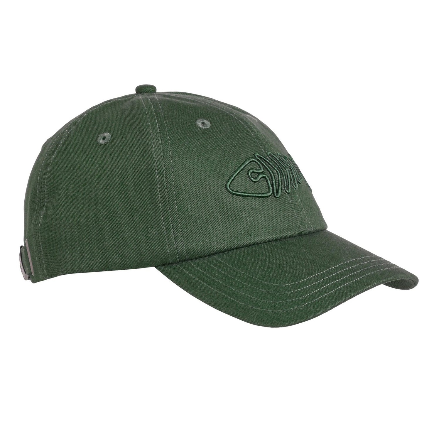 Army Green - Front - Weird Fish Bude Logo Twill Baseball Cap