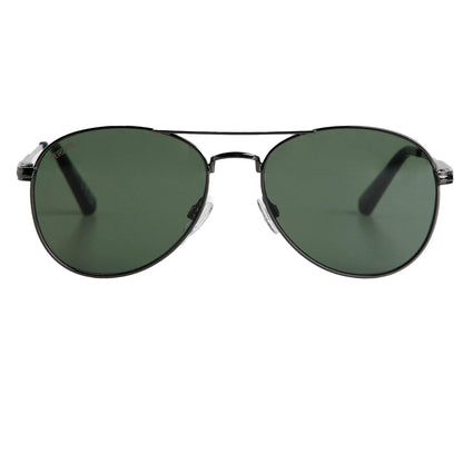 Gunmetal - Front - Weird Fish Fernando Aviator Sunglasses