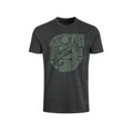 Washed Black - Front - Weird Fish Mens Summer Sector Graphic T-Shirt