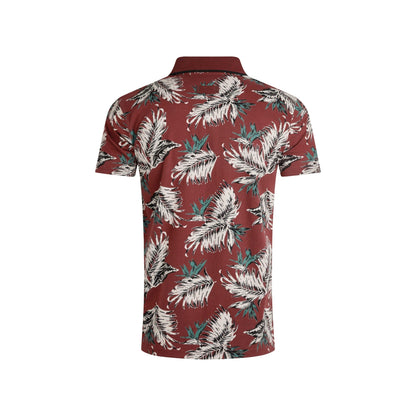 Paprika - Back - Weird Fish Mens Sarat Printed Polo Shirt