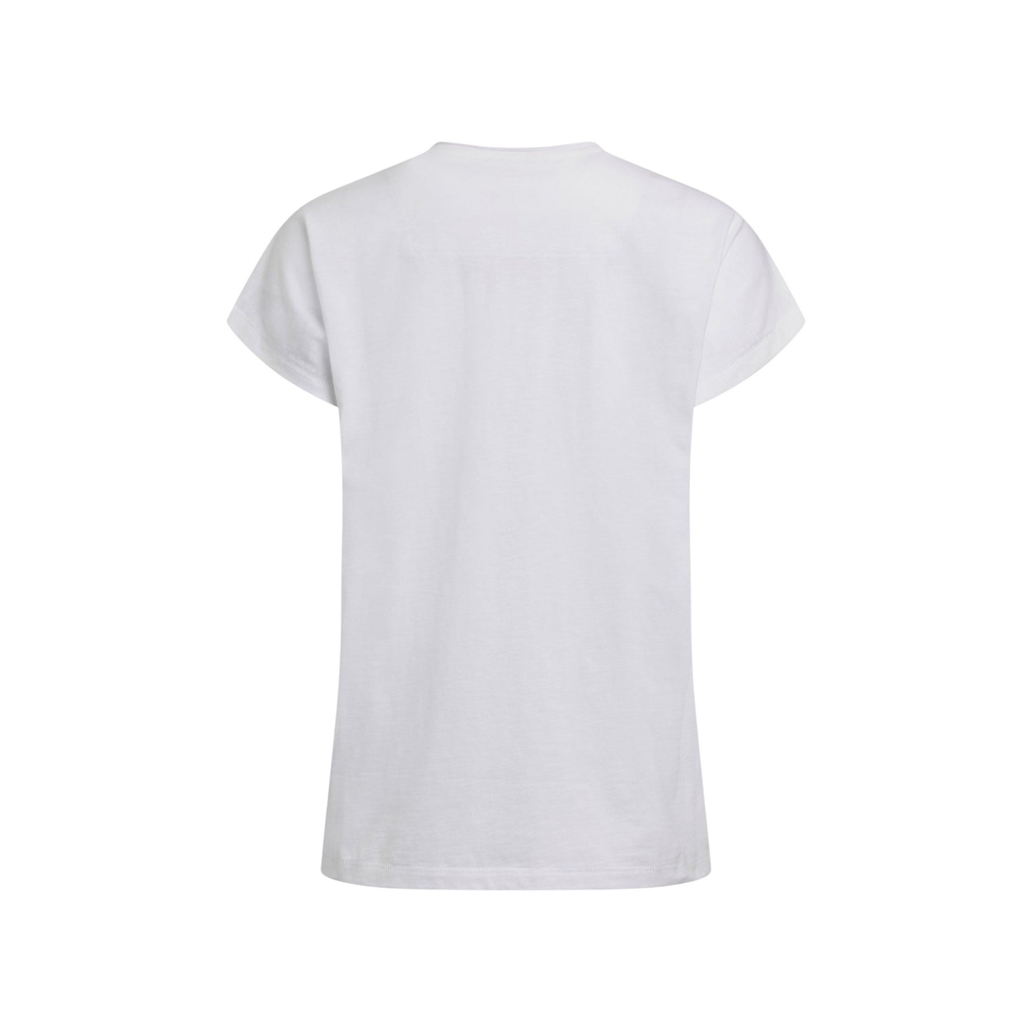 White - Back - Weird Fish Womens-Ladies Fly Free Graphic Slub T-Shirt