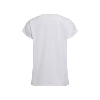 White - Back - Weird Fish Womens-Ladies Fly Free Graphic Slub T-Shirt