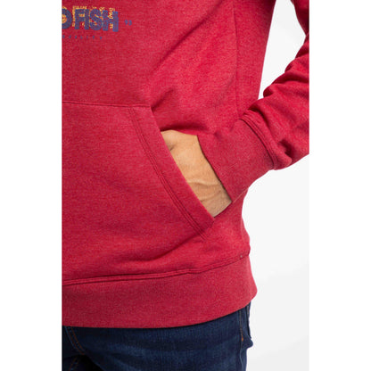 Garnet - Pack Shot - Weird Fish Mens Bryant Graphic Print Pull Over Hoodie