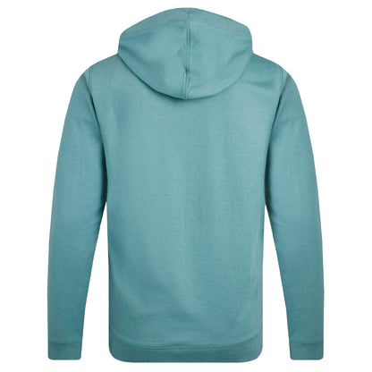 Mineral Blue - Back - Weird Fish Mens Bryant Graphic Print Pull Over Hoodie