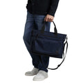 Navy - Side - Weird Fish Irving Commuter Messenger Bag