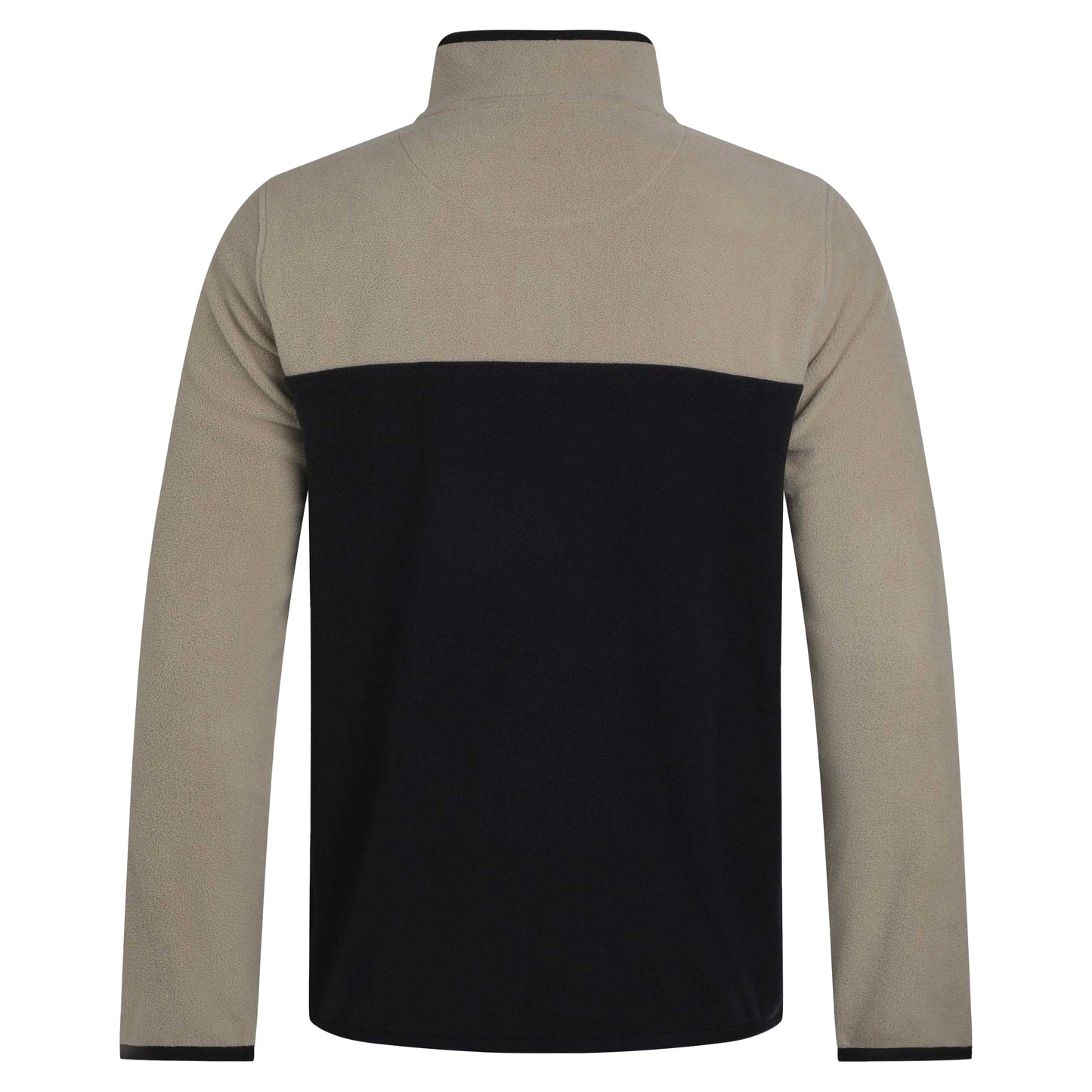 Flintstone - Back - Weird Fish Mens Tristan Micro Quarter Zip Fleece Top