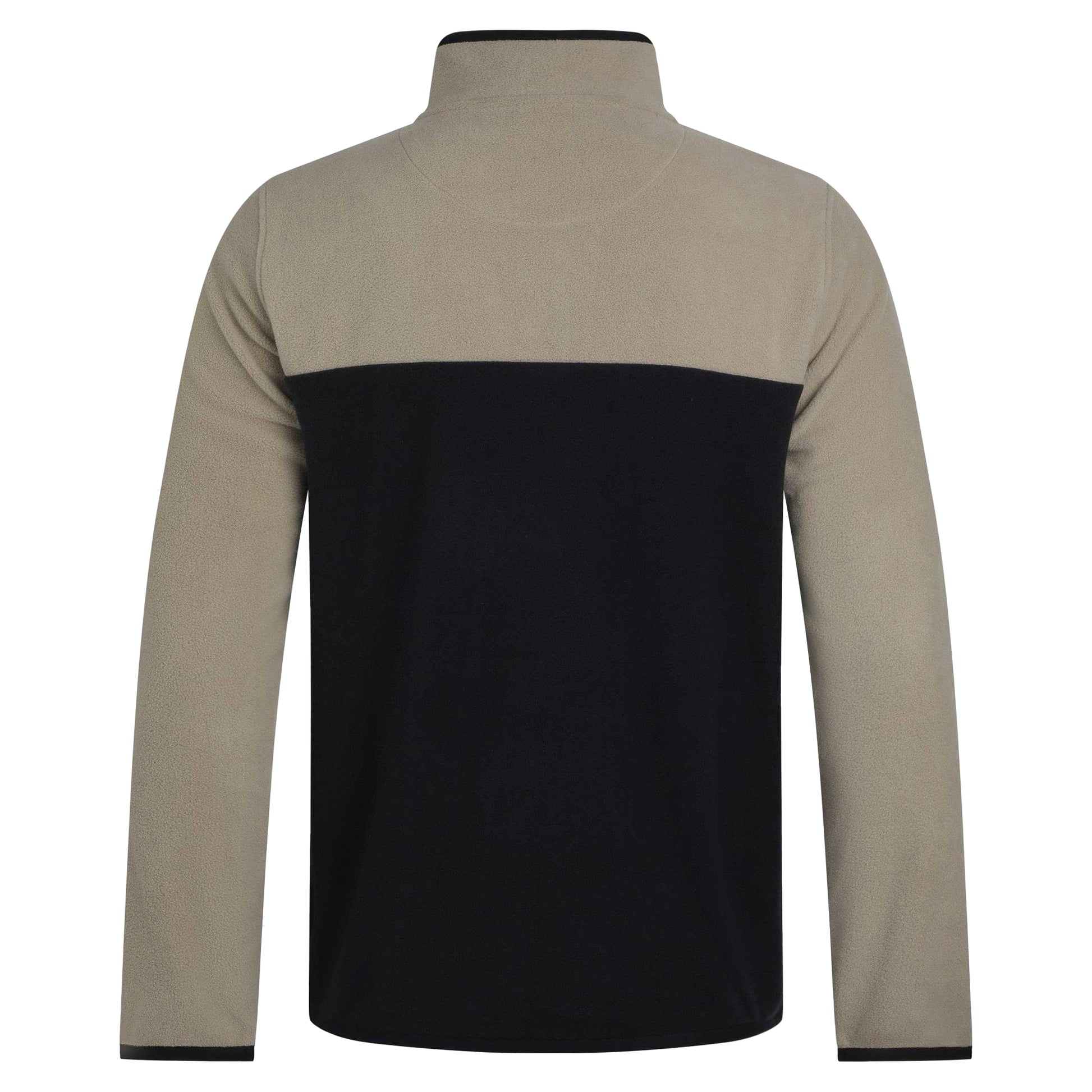 Flintstone - Back - Weird Fish Mens Tristan Micro Quarter Zip Fleece Top