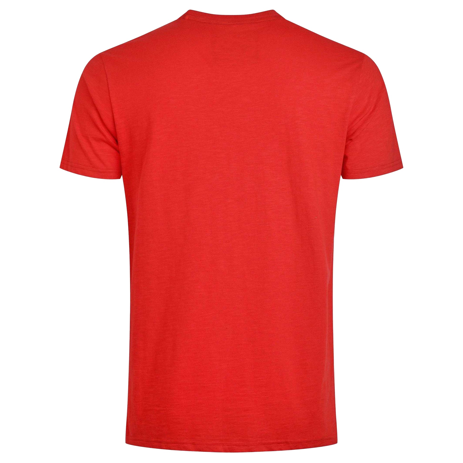 Retro Red - Back - Weird Fish Mens Fished Branded T-Shirt