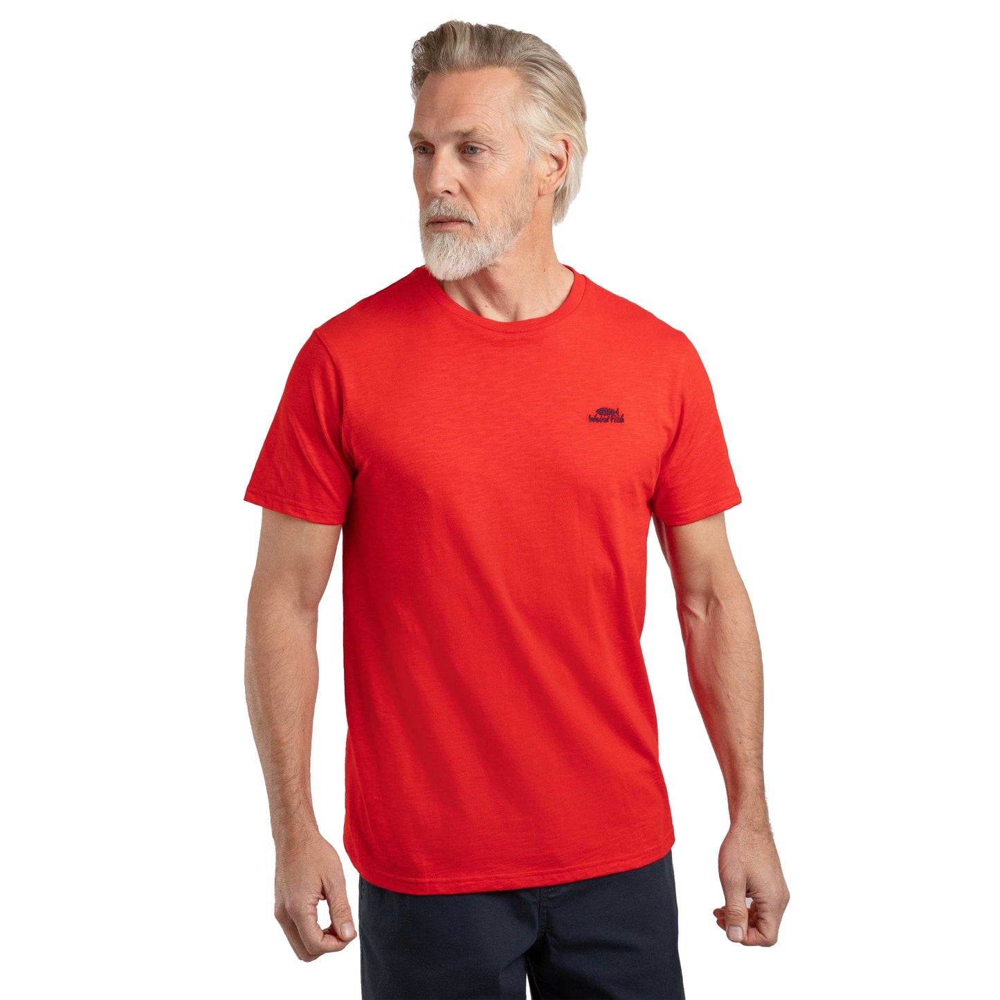 Retro Red - Side - Weird Fish Mens Fished Branded T-Shirt