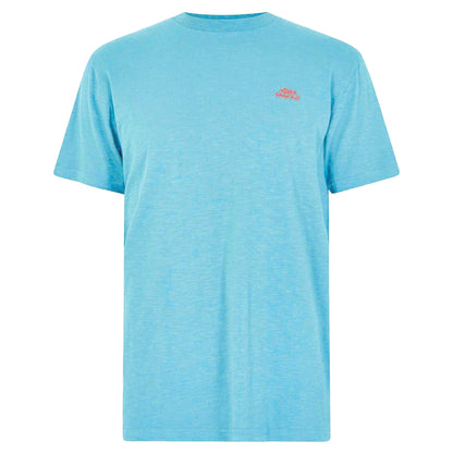 Sky Blue - Front - Weird Fish Mens Fished Branded T-Shirt