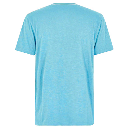 Sky Blue - Back - Weird Fish Mens Fished Branded T-Shirt