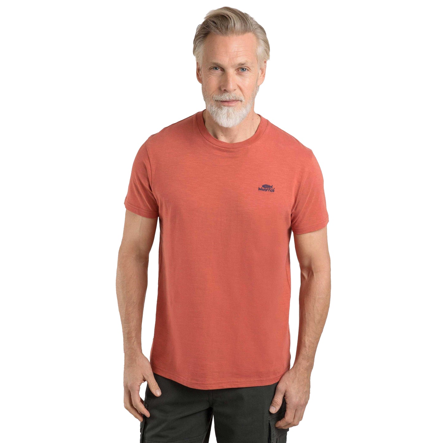 Baked Clay - Side - Weird Fish Mens Fished Branded T-Shirt