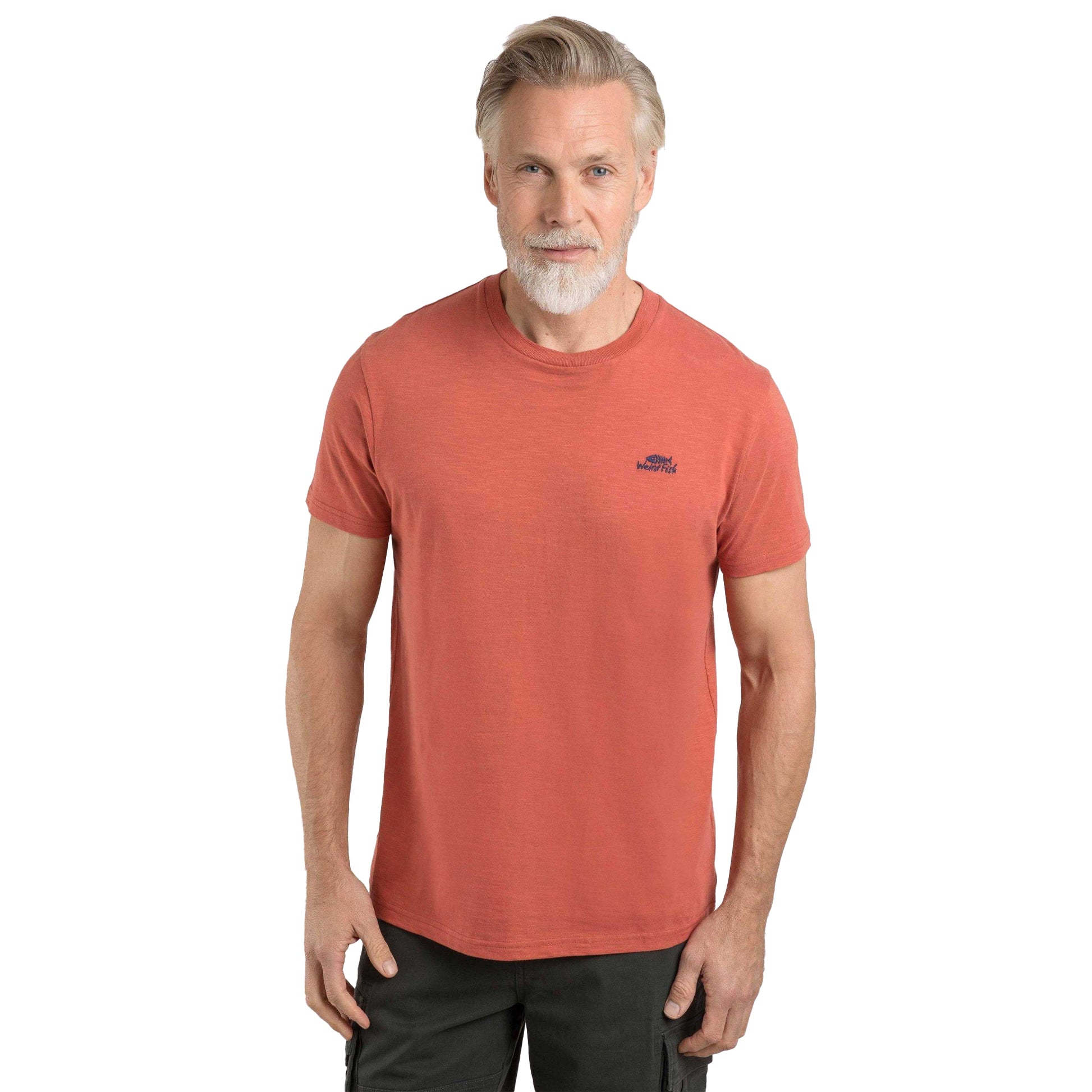 Baked Clay - Side - Weird Fish Mens Fished Branded T-Shirt