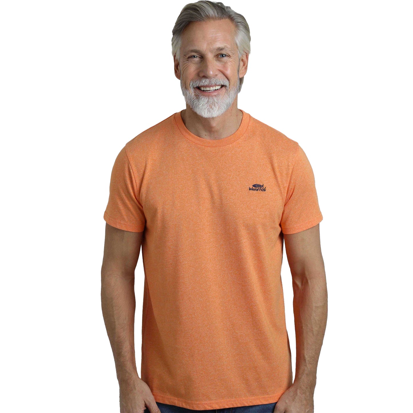 Pumpkin - Side - Weird Fish Mens Fished Branded T-Shirt