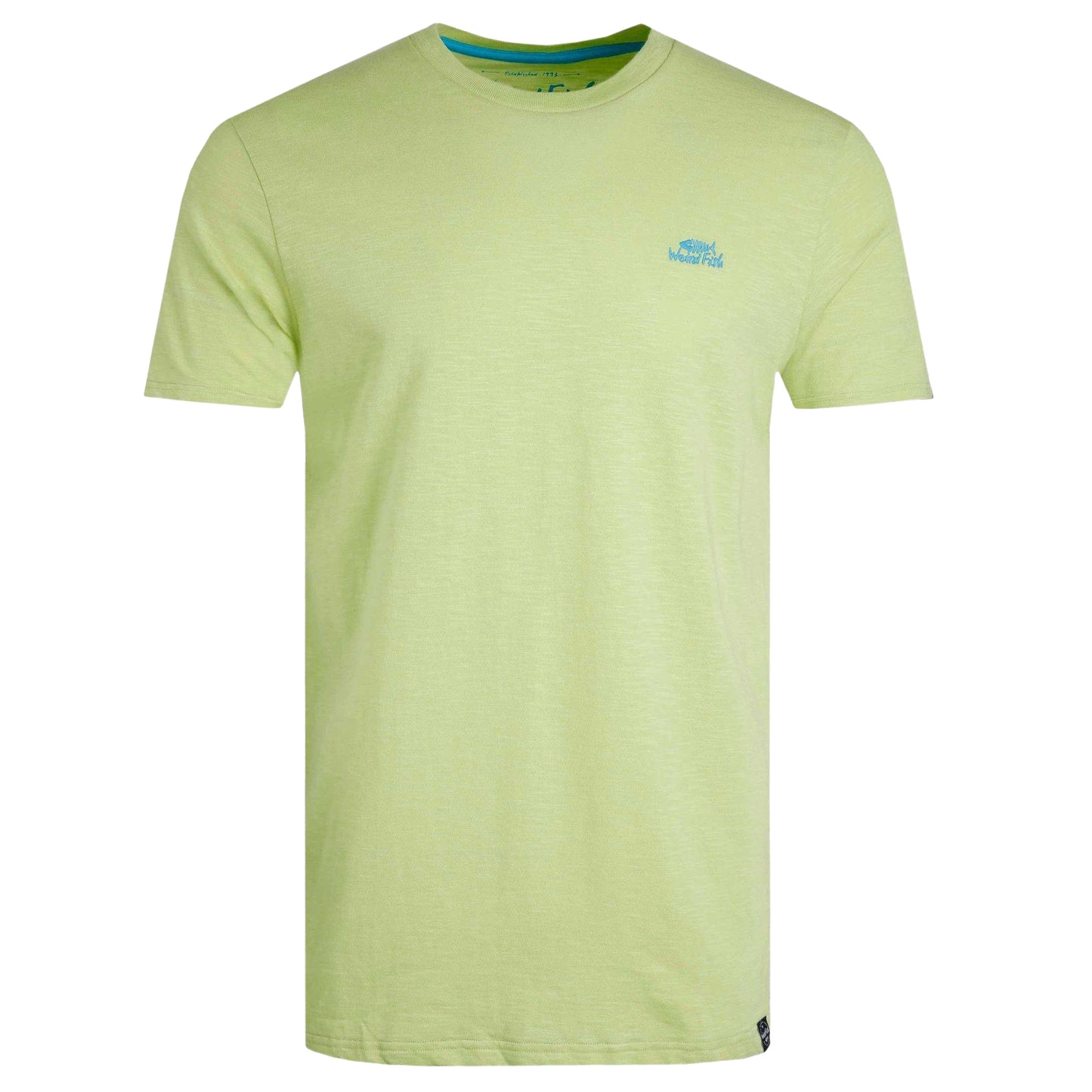 Acid Lime - Front - Weird Fish Mens Fished Branded T-Shirt