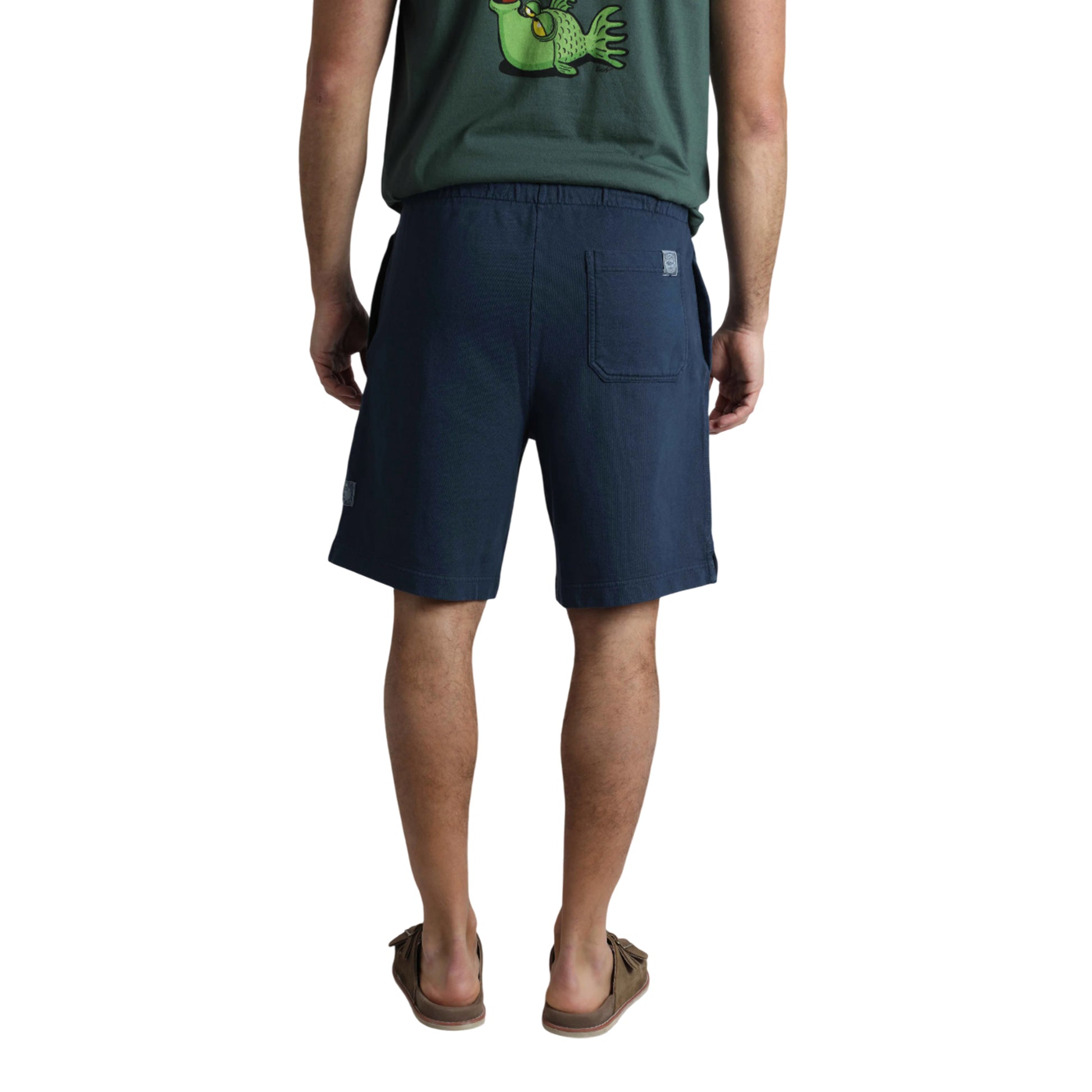 Navy - Lifestyle - Weird Fish Mens Hamilton Sunwashed Shorts