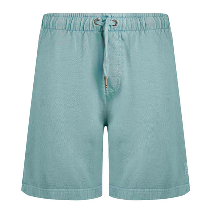 Mineral Blue - Front - Weird Fish Mens Hamilton Sunwashed Shorts