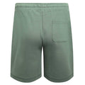 Army Green - Back - Weird Fish Mens Crawford Loop Back Shorts