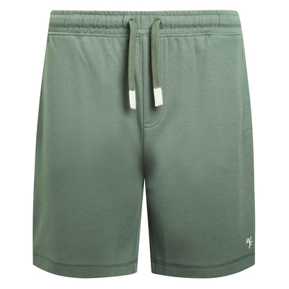 Army Green - Front - Weird Fish Mens Crawford Loop Back Shorts