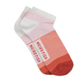 Peach Blossom - Back - Weird Fish Womens-Ladies Loretta Trainer Socks (Pack of 3)