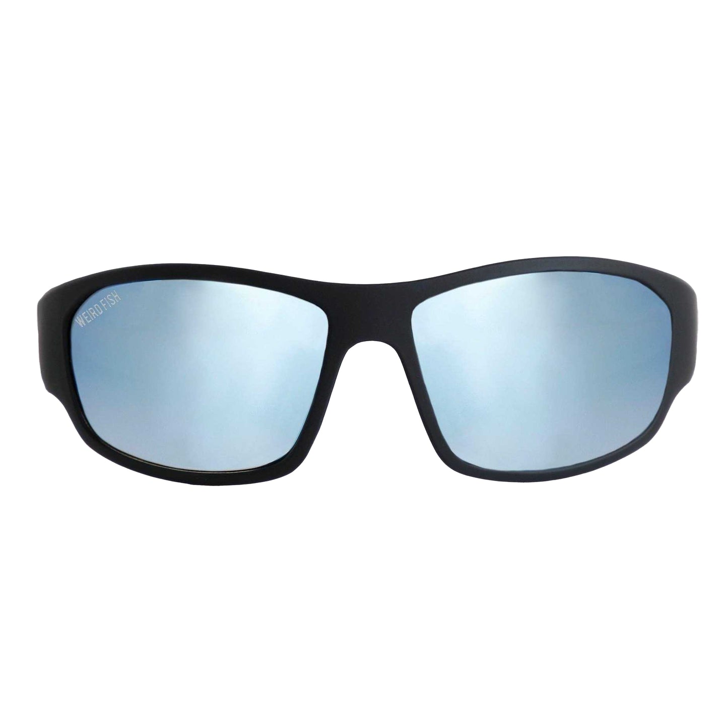 Ocean Blue - Front - Weird Fish Fromme Wraparound Sunglasses