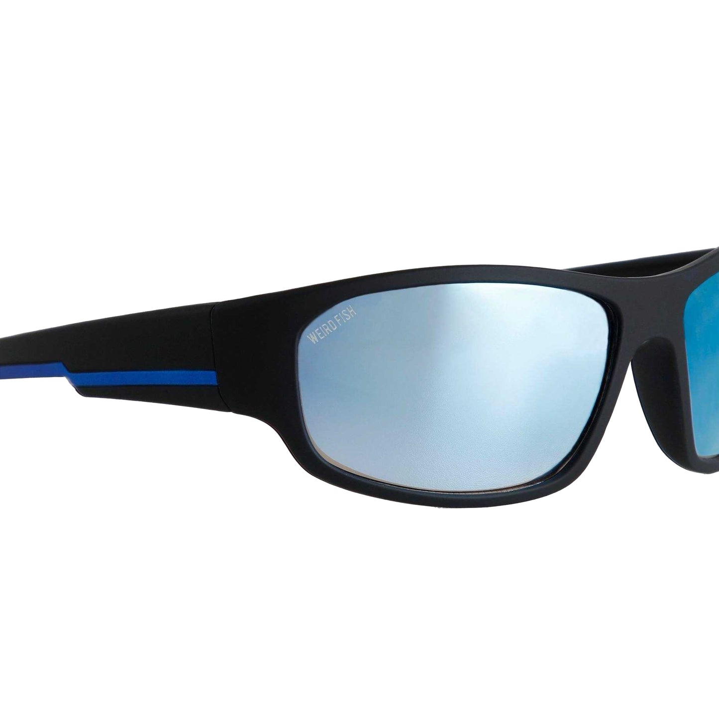 Ocean Blue - Back - Weird Fish Fromme Wraparound Sunglasses