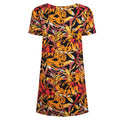Caramel - Back - Weird Fish Womens-Ladies Nuri Printed Eco Liva Tunic
