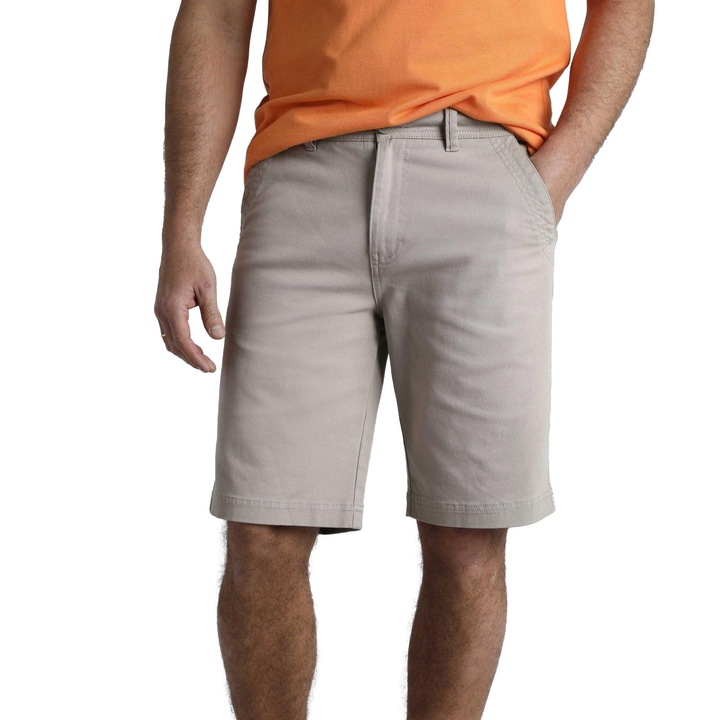 Flint Stone - Side - Weird Fish Mens Rayburn Flat Fronted Shorts
