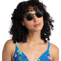 Black - Side - Weird Fish Johnson Clubmaster Sunglasses