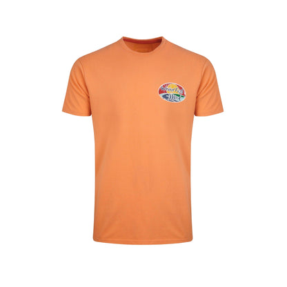 Pumpkin - Front - Weird Fish Mens Land And Sea Graphic Back Print T-Shirt