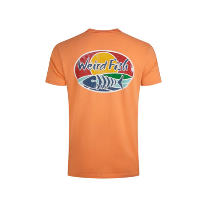 Pumpkin - Back - Weird Fish Mens Land And Sea Graphic Back Print T-Shirt