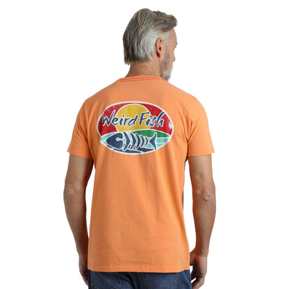 Pumpkin - Pack Shot - Weird Fish Mens Land And Sea Graphic Back Print T-Shirt
