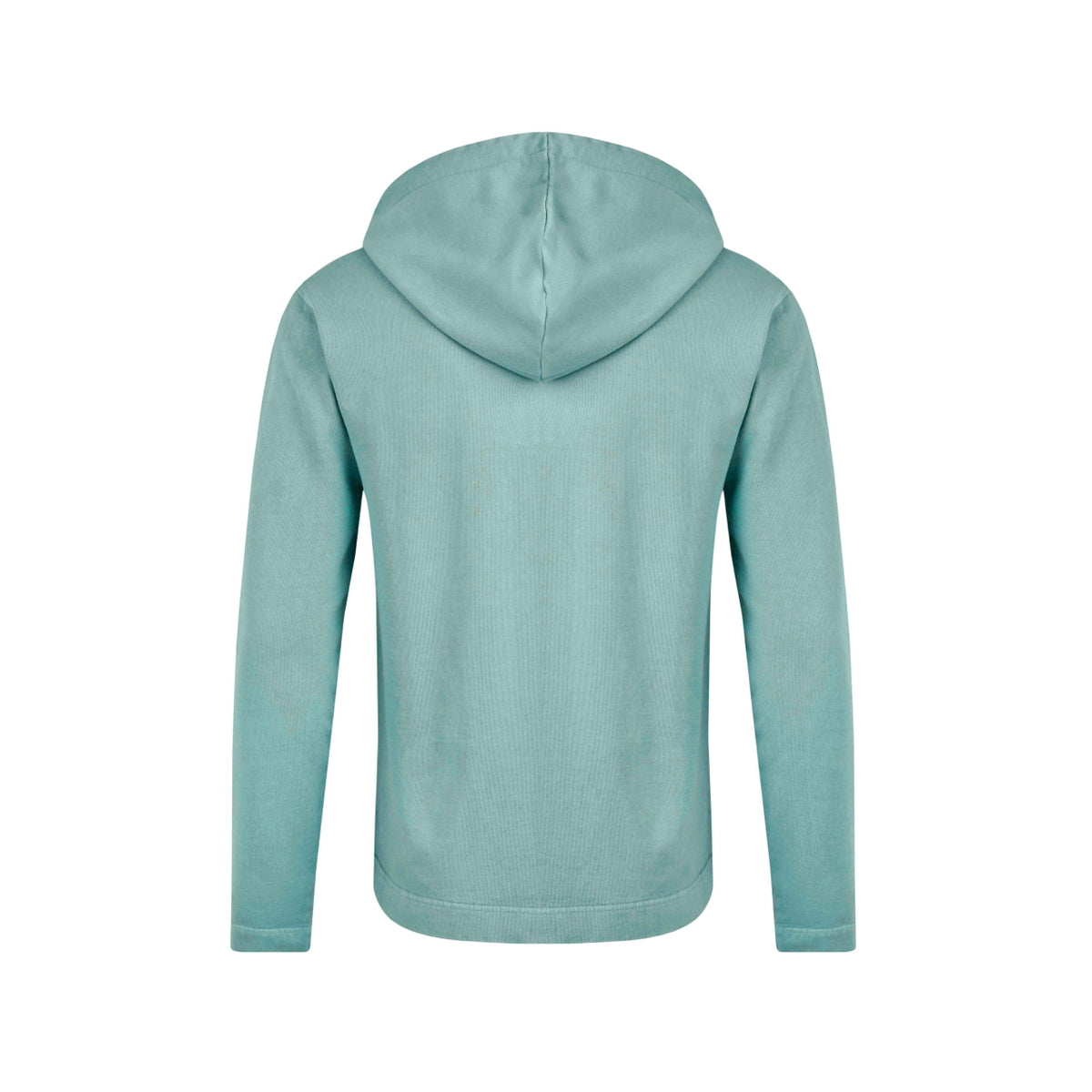 Mineral Blue - Back - Weird Fish Mens Woodside Loopback Sun Faded Hoodie