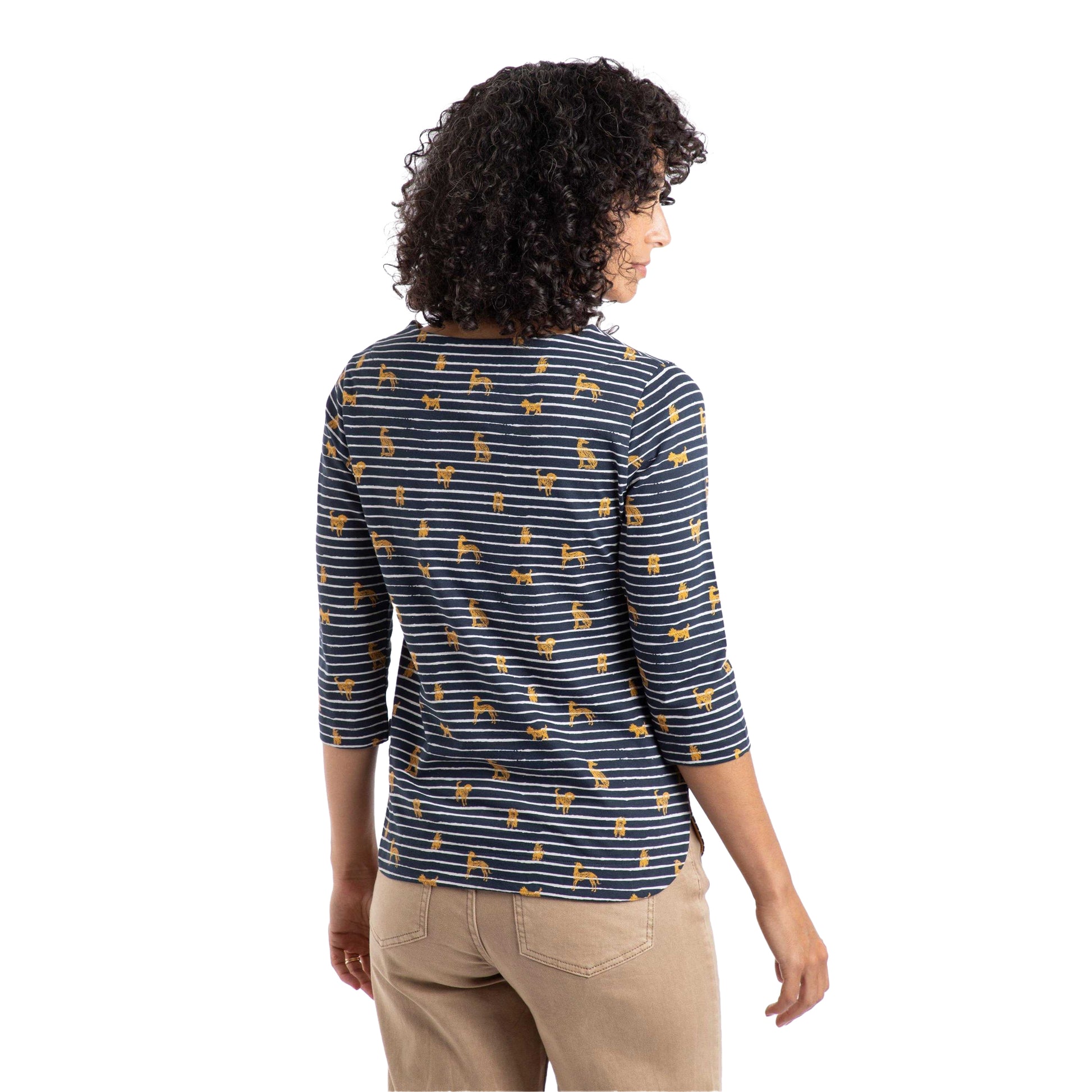 Ochre - Lifestyle - Weird Fish Womens-Ladies Rachel Printed Jersey T-Shirt