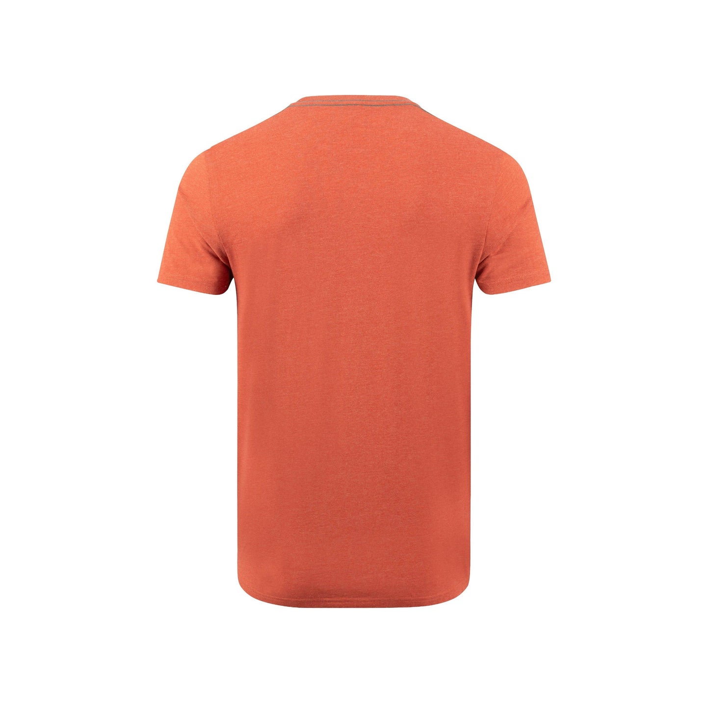 Rust Orange - Back - Weird Fish Mens Waves T-Shirt