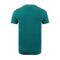 Forest Green - Back - Weird Fish Mens Waves T-Shirt