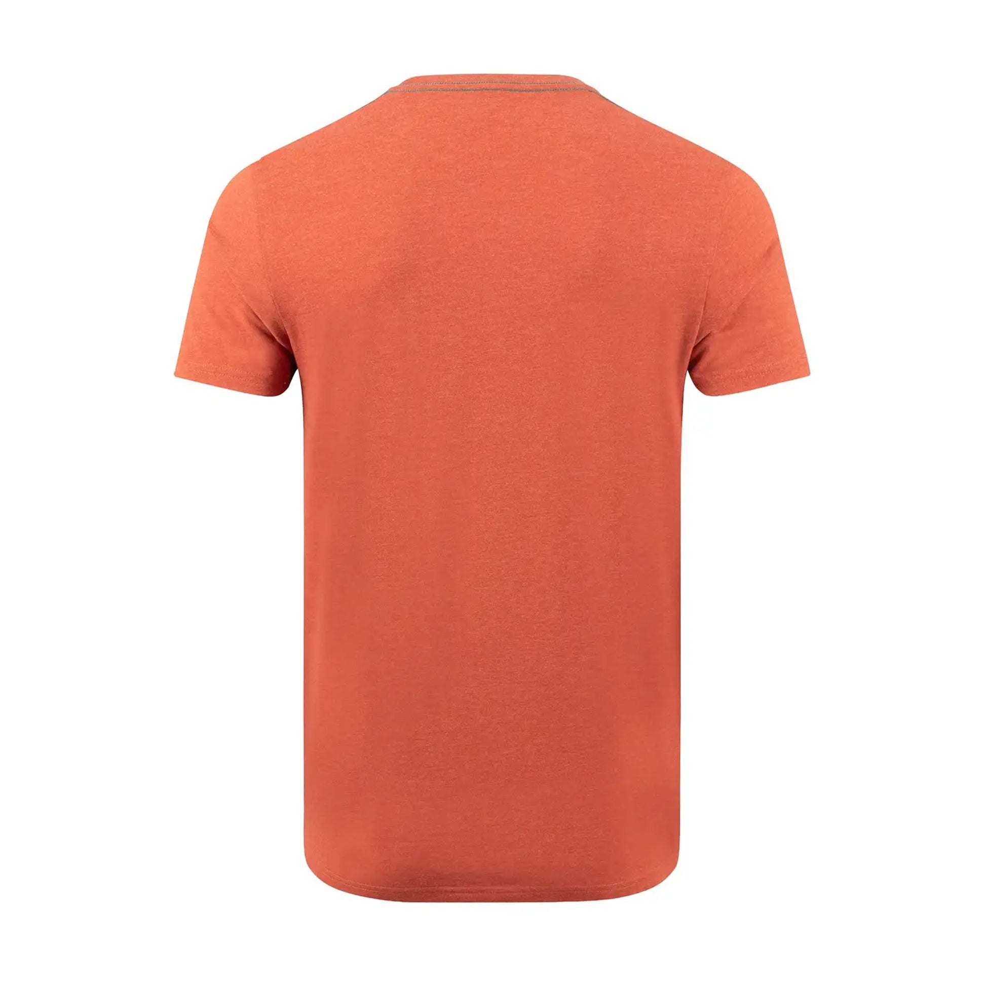 Rust - Back - Weird Fish Mens Waves T-Shirt