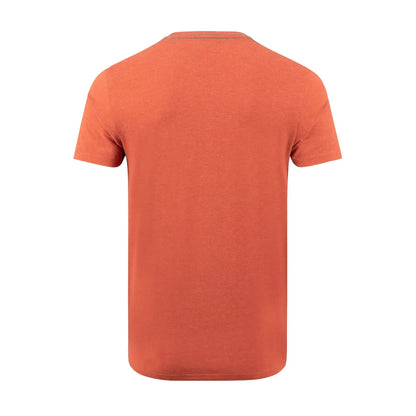 Rust - Back - Weird Fish Mens Waves T-Shirt