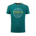 Forest Green - Front - Weird Fish Mens Waves T-Shirt