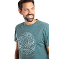 Cedar Green - Side - Weird Fish Mens Lakes and Peaks Graphic Print T-Shirt